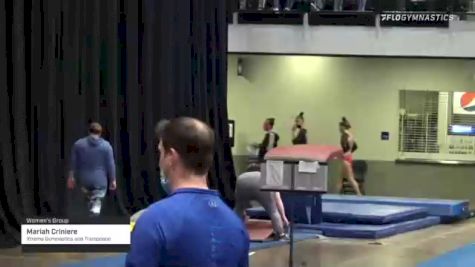 Mariah Criniere - Women's Group, Xtreme Gymnastics and Trampoline - 2021 Women's Xcel Region 4 Championships
