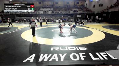 132 lbs Consi Of 8 #2 - Maddox Preskitt, Bishop Lynch High School vs Brady Kaupp, Greens Farms Academy