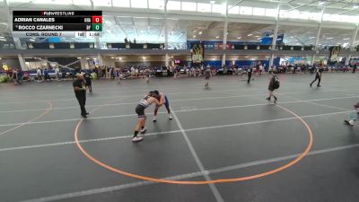 132 lbs Cons. Round 7 - Adrian Canales, Unattached vs Rocco Czarnecki, Unattached