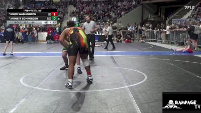190 lbs Quarterfinal - Jarrett Schroeger, De Soto Kids vs Knox Washington, Hoxie Kids