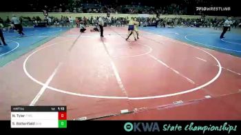 Quarterfinal - Noah Tyler, Team Tulsa Wrestling Club vs Seth Battenfield, Bristow Youth Wrestling