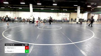 90 lbs Consi Of 16 #2 - Eli Oberheim, PA vs Jack Thrush, AZ