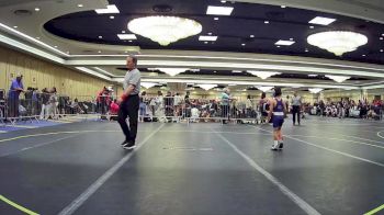 54 lbs Consi Of 16 #2 - Hunter Vaughn, Top Rank Hammers vs Gannicus Hancock, Chickens Wrestling