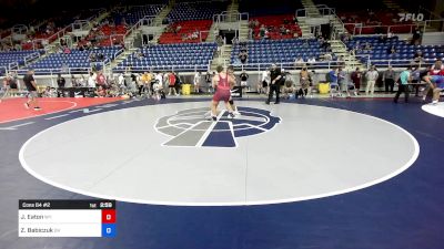 285 lbs Cons 64 #2 - Jacob Eaton, WY vs Zach Babiczuk, OH