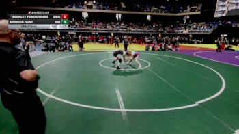 5A 107 lbs Semifinal - Berkley Funderburg, Dumas vs Addison Hunt, Anna