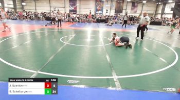 138 lbs Rr Rnd 2 - Justin Scanlon, Vipers vs Blake Eckelbarger, Team 922