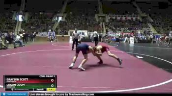 132 lbs Cons. Round 2 - Logon Odom, Baker HS vs Grayson Scott, Prattville