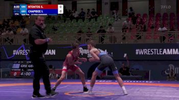 51 kg 1/8 Final - Sotirios Ntontos, Germany vs Iuri Chapidze, Georgia