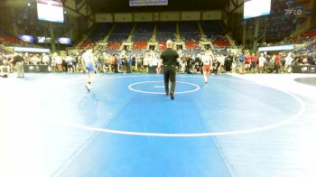 126 lbs Cons 64 #2 - Logan Zimmerman, Nebraska vs Sean Hall, Idaho