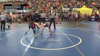 80 lbs Cons. Round 1 - Tate Gushard C6, Monster Squad Wrestling vs Kalan McCutcheon C4, Diamond Wrestling Academy