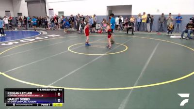 65 lbs Final - Reegan LeClair, Soldotna Whalers Wrestling Club vs Harley Dobbs, Interior Grappling Academy