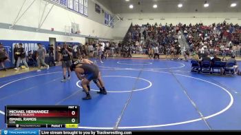 182 lbs Champ. Round 2 - Ismael Ramos, Cchs vs Michael Hernandez, Cataline`s Wildcats