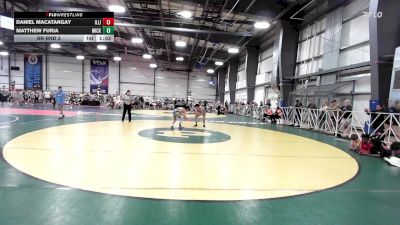 100 lbs Rr Rnd 3 - Daniel Macatangay, Illinois Menace vs Matthew Furia, Micky's Maniacs Grey