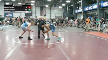 142 lbs Rr Rnd 3 - Dustin Peno, Terps Northeast Elite vs Derek Powell, FORGE M/S