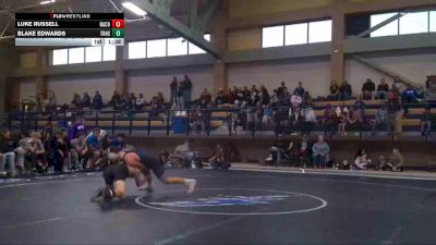 150 lbs Blake Edwards, Thunder Basin High School vs Luke Russell, Natrona County