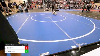 85 lbs Quarterfinal - Jacob Smith, Raw Wrestling Club vs Jase Fowler, Runestone