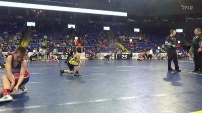 90 lbs 5th Place - Coleman Beecroft, Southern York vs Wade Watson, Deer Lakes