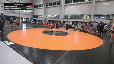132 lbs Semifinal - Marcela Renda, Riegelsville vs Narayah Rodriguez, Bristol