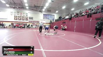 138 lbs Champ. Round 1 - Eli Lawson, STALEY vs Kyle Grewal, ST THOMAS AQUINAS