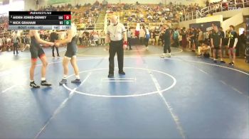 167 lbs Cons. Round 3 - Nick Graham, Fire Wrestling Club vs Aiden Jones-Dewey, Logan