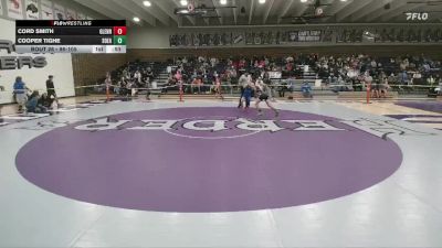 96-105 lbs Round 1 - Cooper Tighe, Southeast MS vs Cord Smith, Glenrock Intermediate Middle School