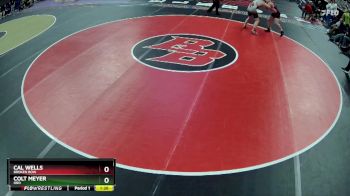 Semifinal - Cal Wells, Broken Bow vs Colt Meyer, Ord