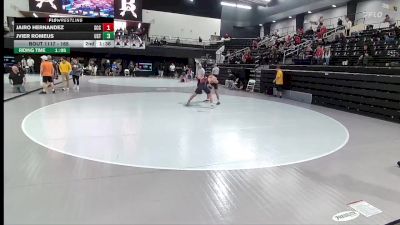 157 lbs Cons. Round 1 - Jaiden Johnson, Northern Oklahoma College-Tonkawa vs Roger Mendoza, Labette Community College