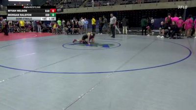 115 lbs Semifinal - Myiah Nelson, Olanta vs Morgan Ralston, Sewickley