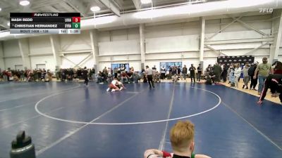 138 lbs Cons. Round 6 - Nash Redd, Logan vs Christian Hernandez, Syracuse