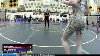 113 lbs Champ. Round 1 - Blake Getz, Roncalli Wrestling Foundation vs Will Hruskoci, Fishers Wrestling Club