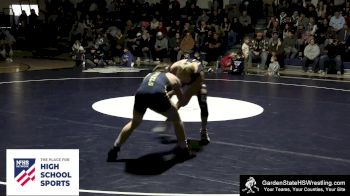 144 lbs Jude Guarnieri, Randolph Hs vs Trace Roberts, Roxbury
