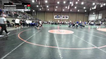 144 lbs Champ. Round 1 - Daxton Dowing, Goddard vs Dylan Hamilton, Deer Creek