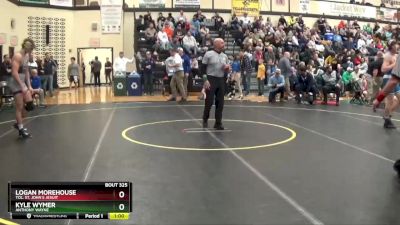 157 lbs Cons. Round 3 - Logan Morehouse, Tol. St. John`s Jesuit vs Kyle Wymer, Anthony Wayne