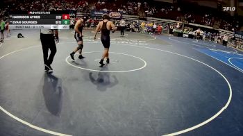 D 1 175 lbs Cons. Round 3 - Evan Gourges, Dutchtown vs Harrison Ayres, C.E. Byrd