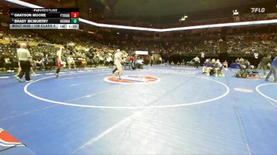 138 Class 4 lbs Champ. Round 1 - Brady McMurtry, Hickman vs Grayson Moore, Fort Osage