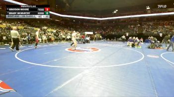 138 Class 4 lbs Champ. Round 1 - Brady McMurtry, Hickman vs Grayson Moore, Fort Osage