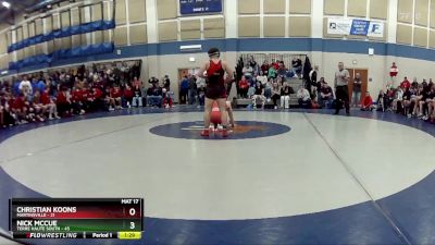 150 lbs Semis & Wb (16 Team) - Christian Koons, Martinsville vs Nick McCue, Terre Haute South