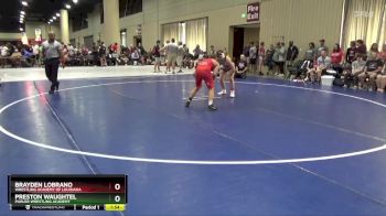 126 lbs Champ. Round 1 - Brayden Lobrano, Wrestling Academy Of Louisiana vs Preston Waughtel, Purler Wrestling Academy