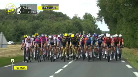 Watch In Canada: 2025 Tour de France Femmes avec Zwift Stage 4