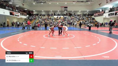 113 lbs Consi Of 8 #1 - Adrian Morales, Georgia vs Kamari Rivers-Childs, Georgia