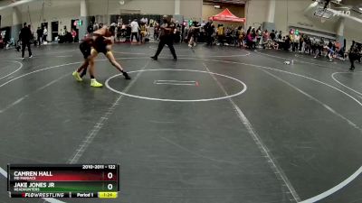 122 lbs Semifinal - Camren Hall, MD Maniacs vs Jake Jones Jr, Headhunters