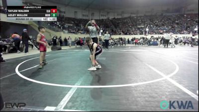 67 lbs Round Of 32 - Azley Mullon, Morrison Takedown Club vs Taylen Walden, Elgin Wrestling