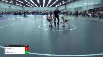 58 lbs Consolation - Cato Rickel, Team Aggression vs Nash Denison, Team Tulsa Wrestling Club