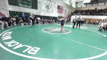 110 lbs 1st Place Match - Mackenzie Matthews, Los Osos vs Stella Garcia, Warren