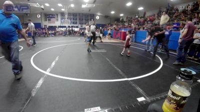 49 lbs Rr Rnd 4 - Cody Womack, Perry Wrestling Academy vs Jayce CLARK, Division Bell Wrestling