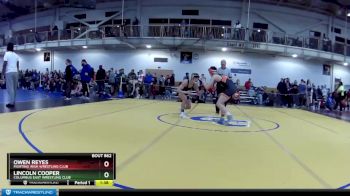 132 lbs Quarterfinal - Owen Reyes, Fighting Irish Wrestling Club vs Lincoln Cooper, Columbus East Wrestling Club
