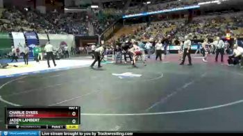 113 lbs Cons. Round 2 - Charlie Dykes, Lee`s Summit North vs Jaden Lambert, Belton