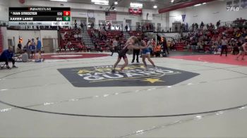 144 lbs Cons. Round 3 - Xavier Lange, Wahlert, Dubuque vs Ivan Streeter, Iowa City, City High (JV)
