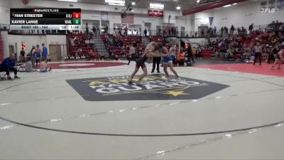 144 lbs Cons. Round 3 - Xavier Lange, Wahlert, Dubuque vs Ivan Streeter, Iowa City, City High (JV)