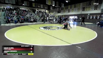 144 lbs Champ. Round 1 - Arseni Kikiniou, Poway vs Adam Subel, Torrey Pines